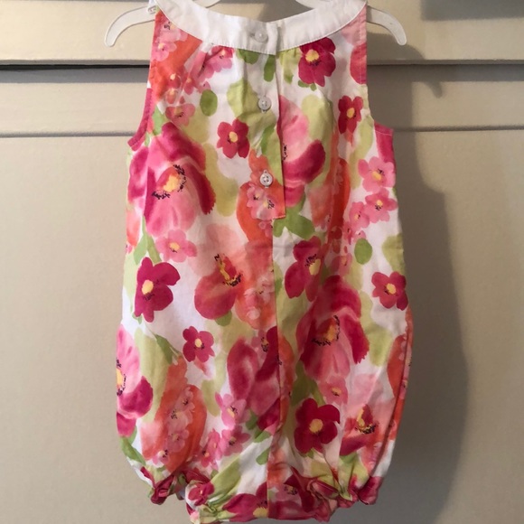 New GYMBOREE baby floral romper - Picture 5 of 5